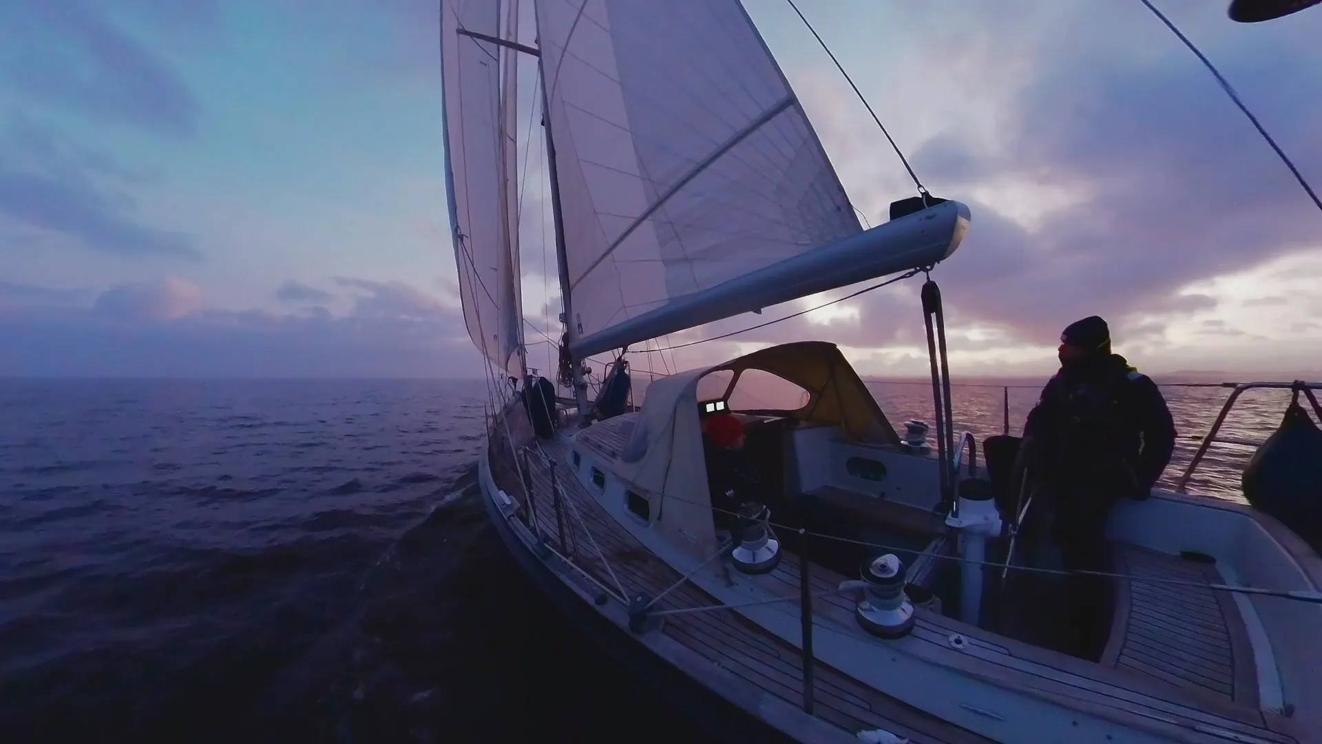Sailing on the IJsselmeer