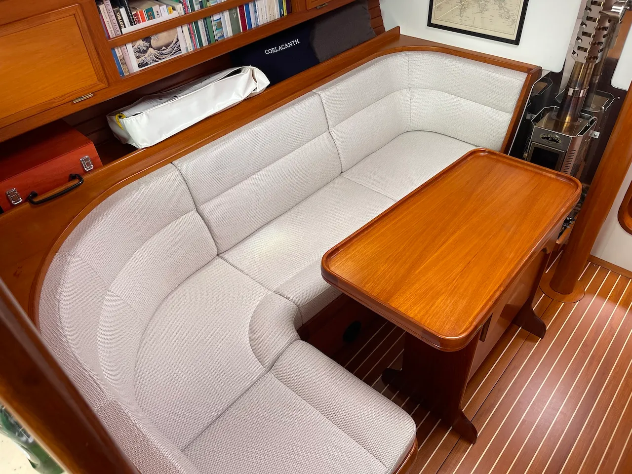 New upholstery