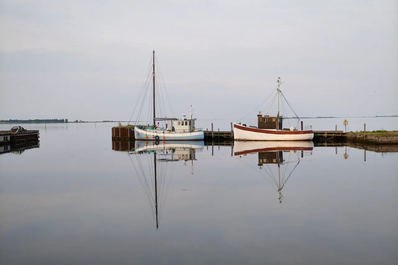 The marina of Kragenæs.