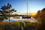 Anchored in the skärgård
