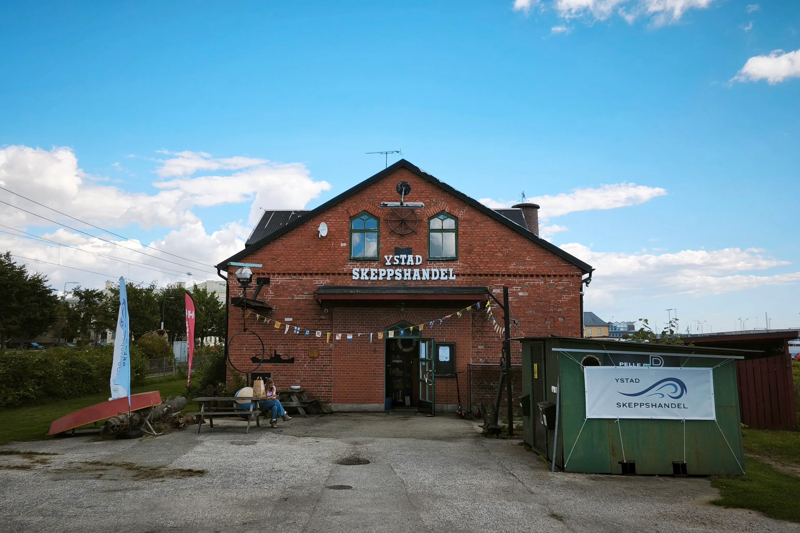 Ship chandlery in Ystad, Sweden.